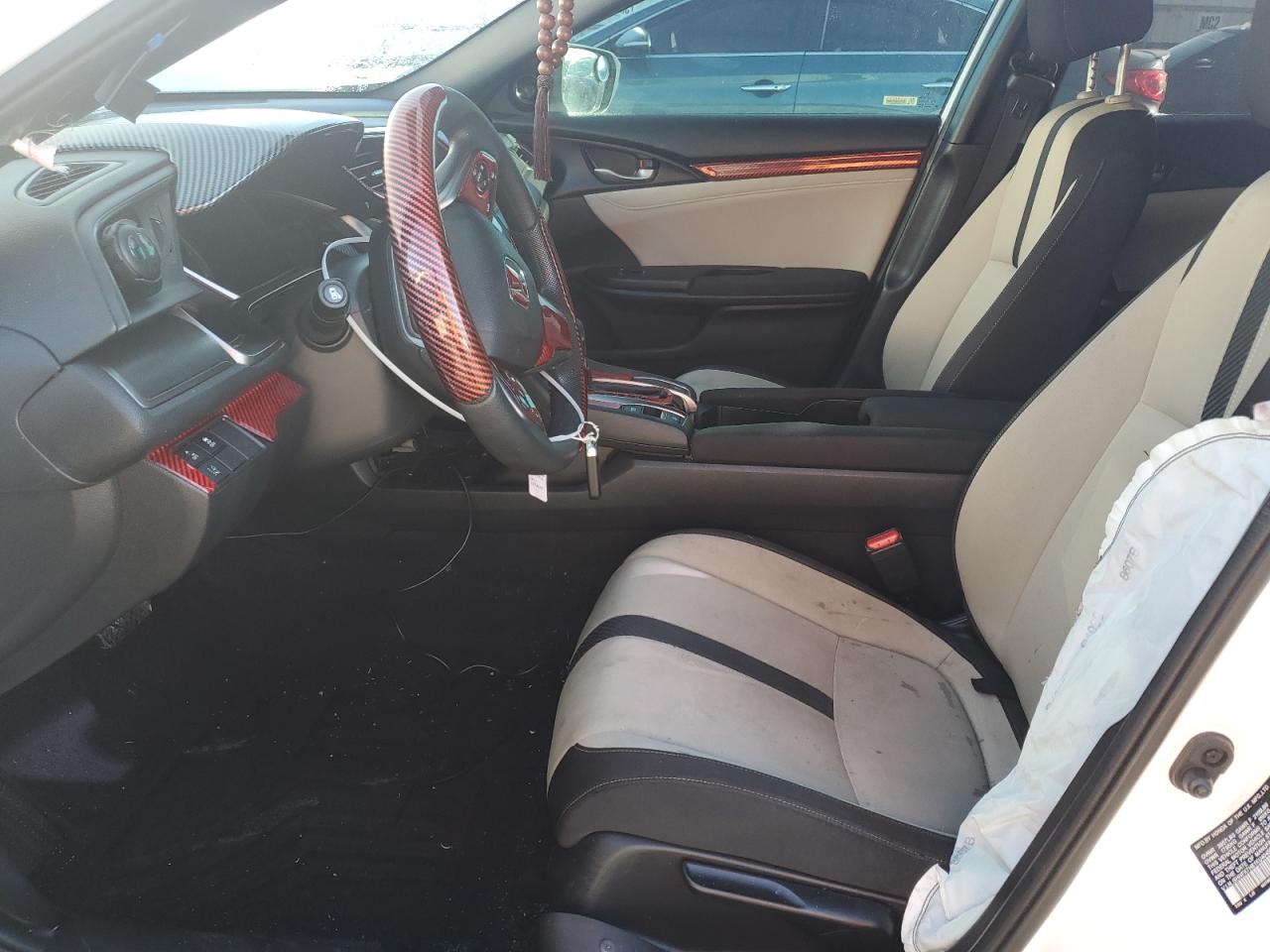 2019 Honda Civic VIN SHHFK7H61KU404580 Copart auction photo, side damage thumbnail 7