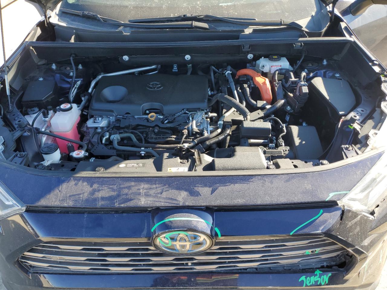 2019 Toyota RAV 4 VIN 2T3DWRFV9KW031866 Copart auction photo, all over / frame damage damage thumbnail 12