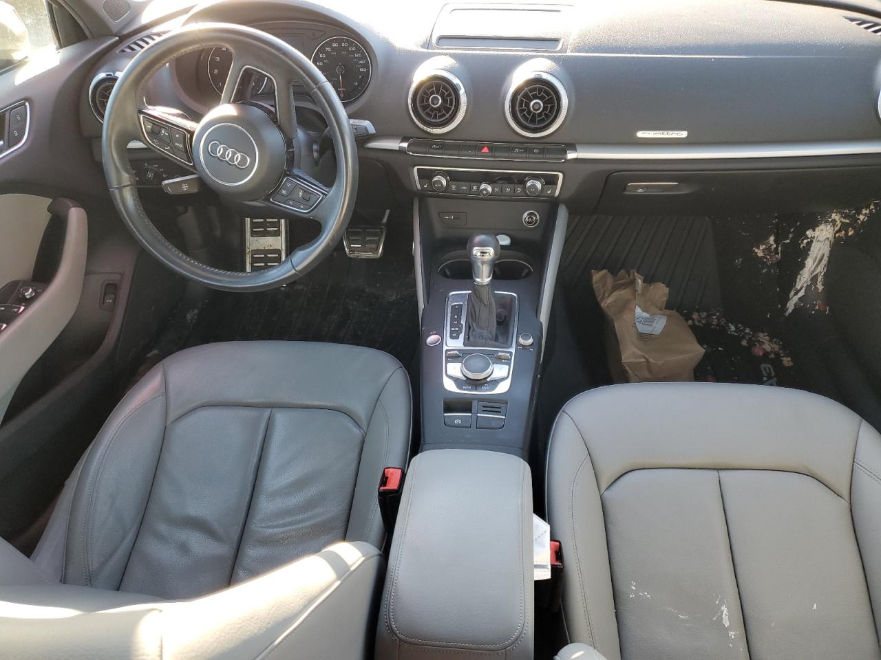 2018 Audi A3 VIN WAUB8GFF9J1043010 Copart auction photo, front end / side damage thumbnail 8
