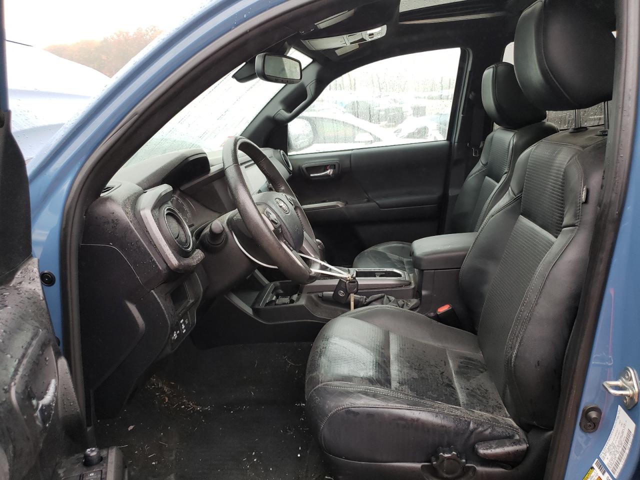 2019 Toyota Tacoma VIN 3TMCZ5AN0KM276351 Copart auction photo, front end / side damage thumbnail 7