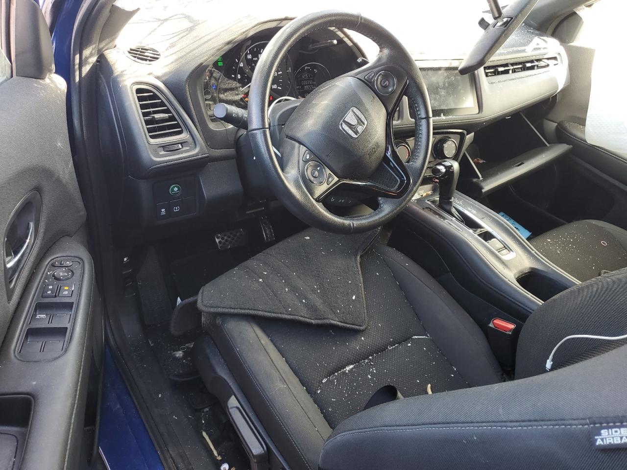 2022 Honda HR-V VIN 3CZRU6H17NM774952 Copart auction photo, rollover damage thumbnail 8