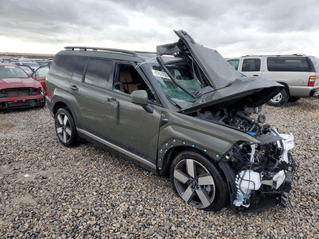 2024 Hyundai Santa Fe VIN 5NMP4DGL7RH058789 Copart auction photo, all over damage thumbnail 4