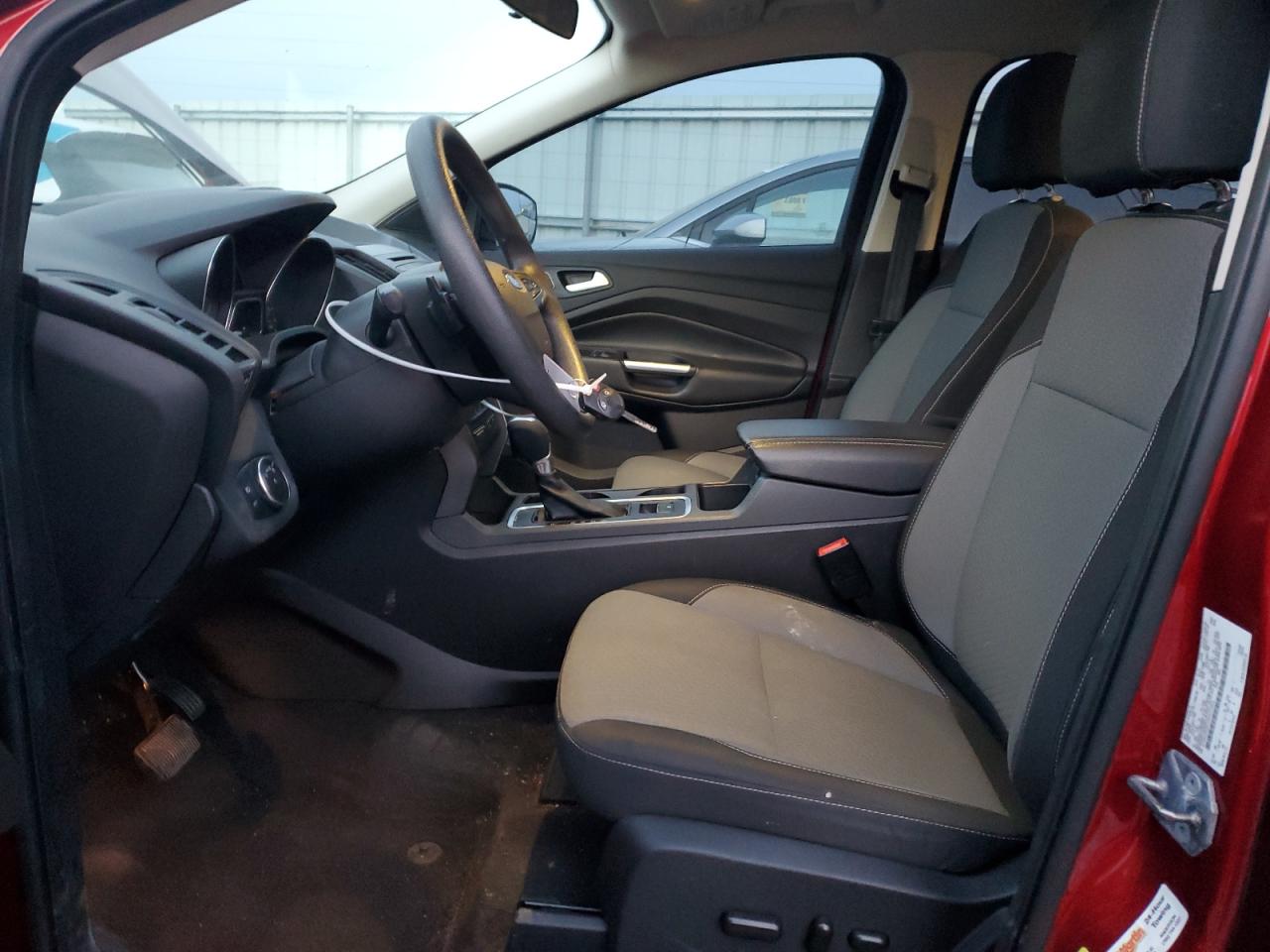 2017 Ford Escape VIN 1FMCU9GD1HUC77223 Copart auction photo, front end damage thumbnail 7