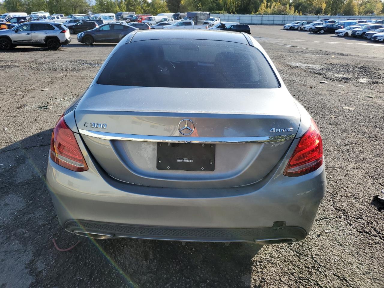 2015 Mercedes-Benz C-klasse VIN 55SWF4KB5FU027816 Copart auction photo, front end damage thumbnail 6