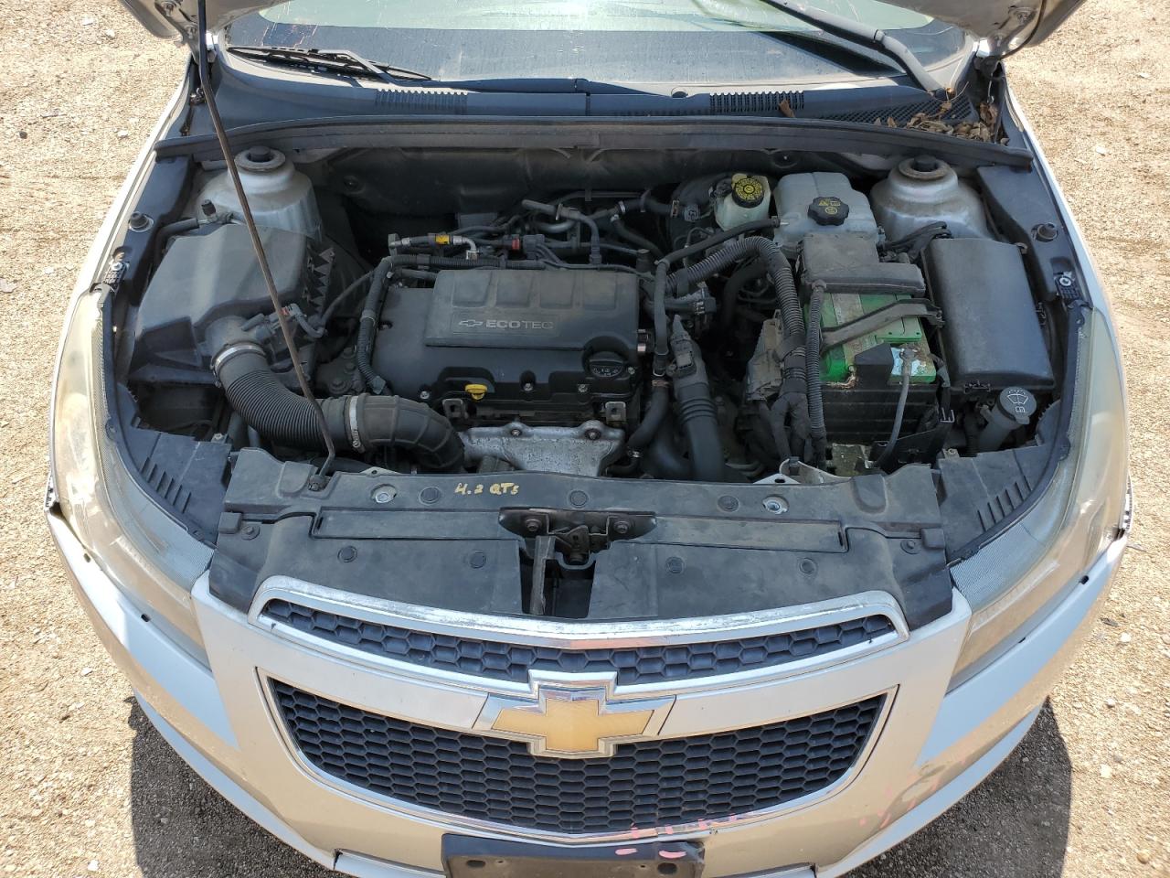 2013 Chevrolet Cruze VIN 1G1PE5SB4D7178432 Copart auction photo, all over / vandalism damage thumbnail 11