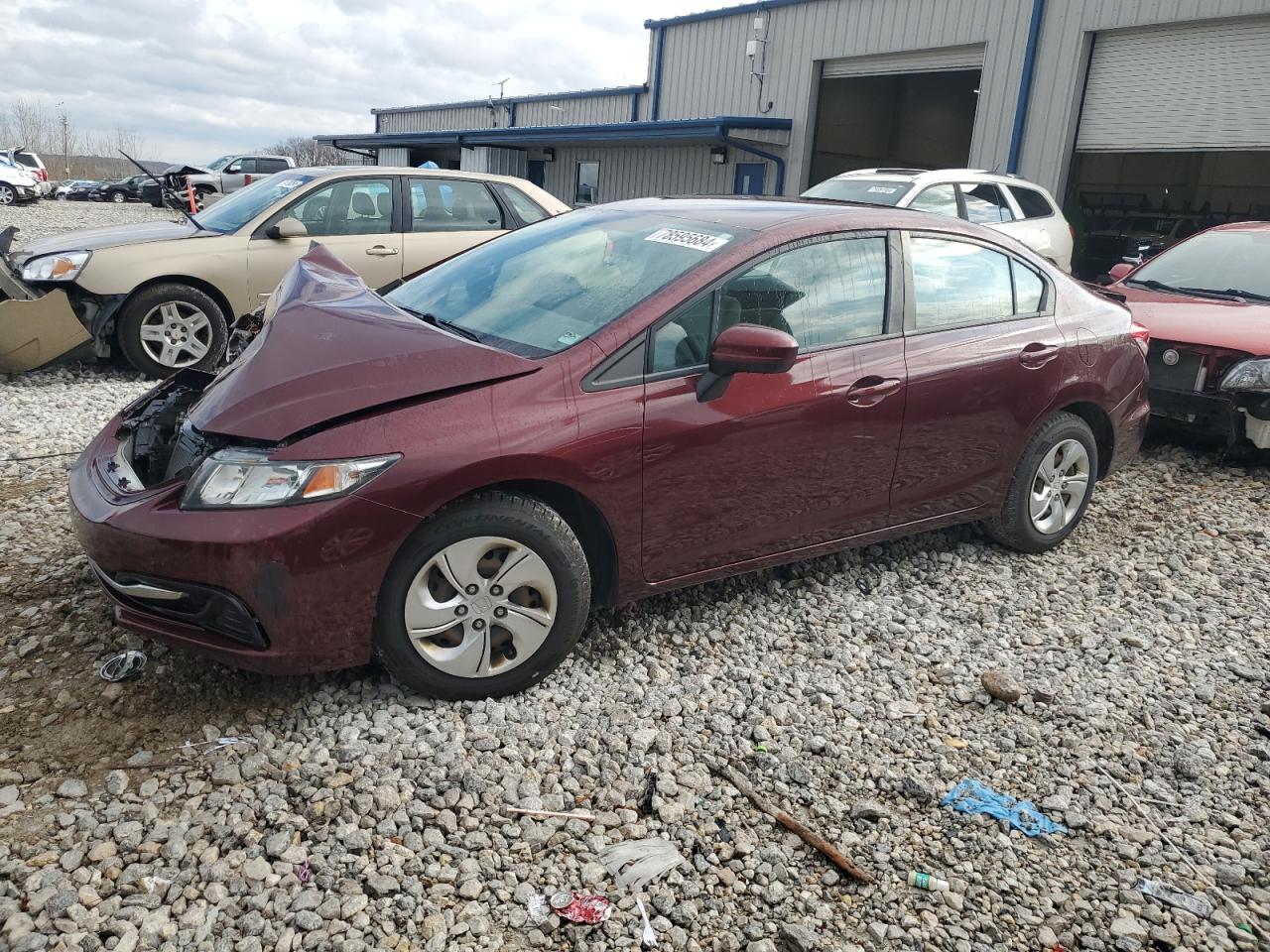2014 Honda Civic VIN 19XFB2F54EE049901