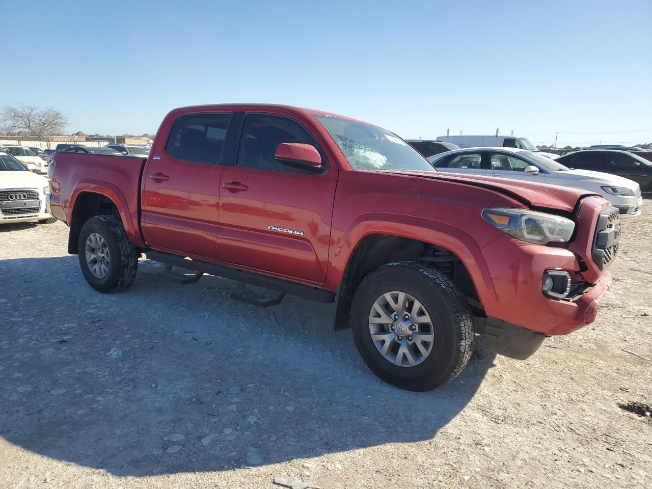 2019 Toyota Tacoma VIN 3TMAZ5CN0KM107760 Copart auction photo, front end / minor dent/scratches damage thumbnail 4