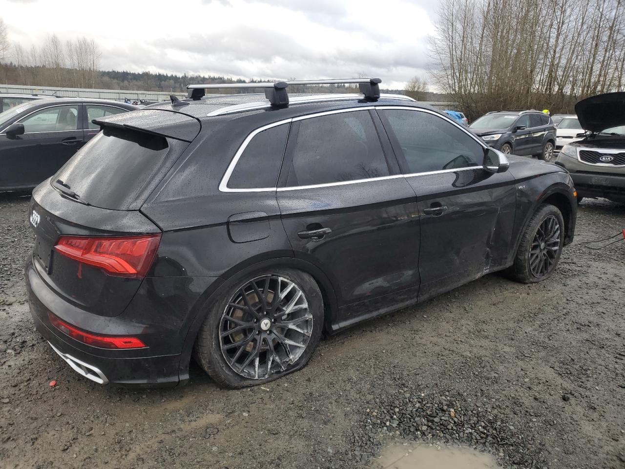 2018 Audi SQ5 VIN WA1C4AFY3J2083167 Copart auction photo, undercarriage / rear end damage thumbnail 3