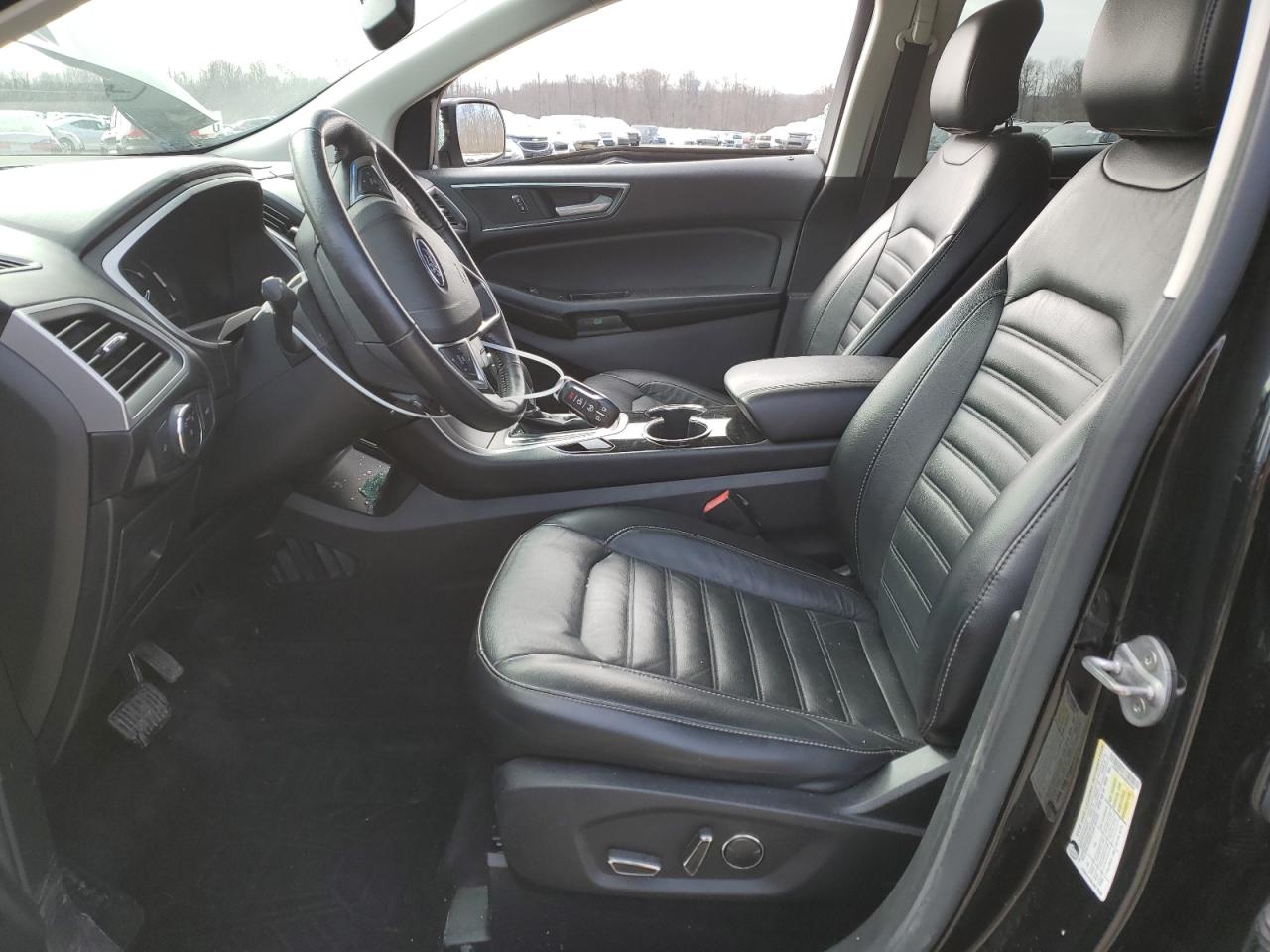 2016 Ford Edge VIN 2FMPK4J95GBB55242 Copart auction photo, side / front end damage thumbnail 7