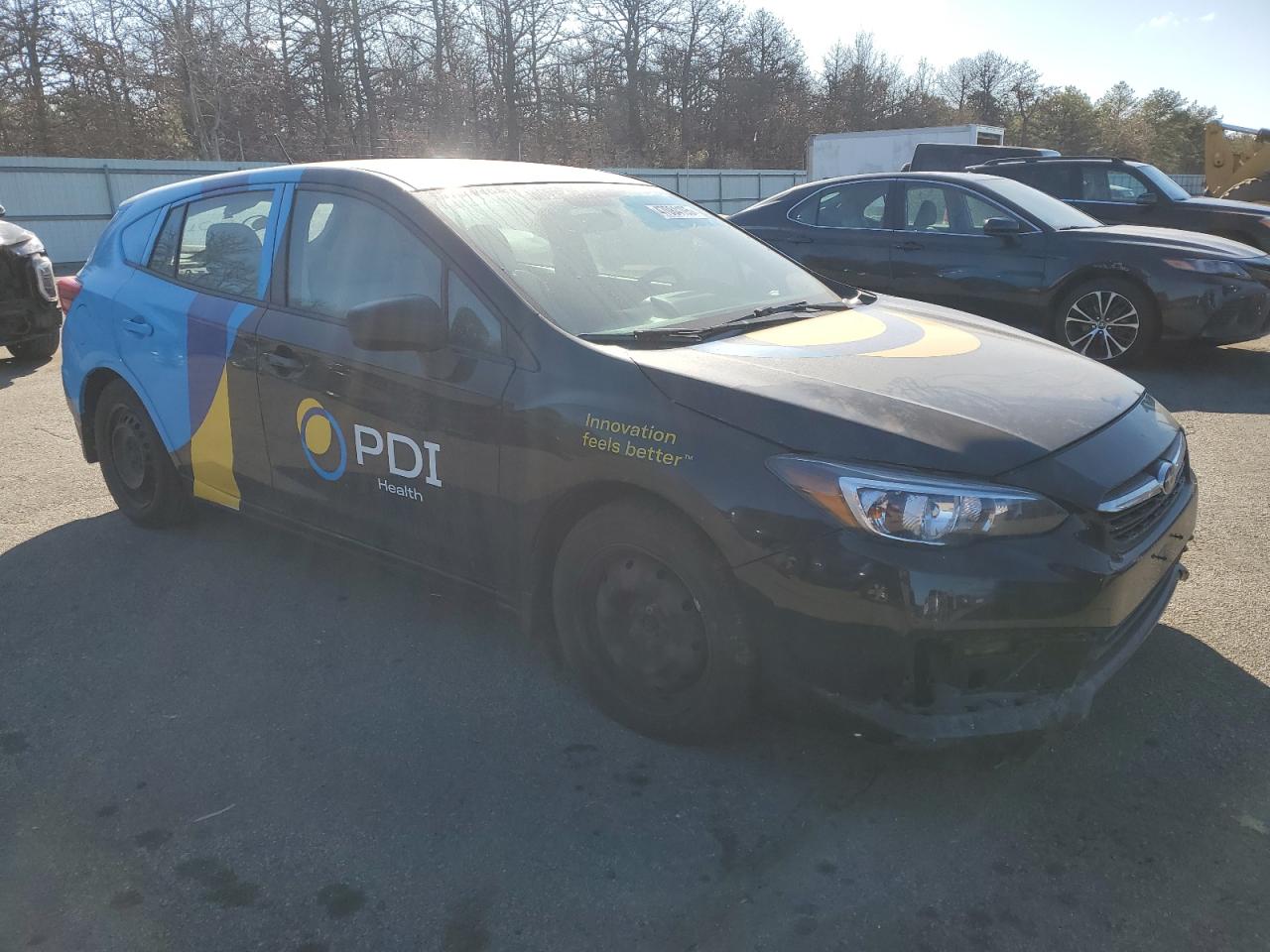 2020 Subaru Impreza VIN 4S3GTAB69L3734622 Copart auction photo, front end / minor dent/scratches damage thumbnail 4