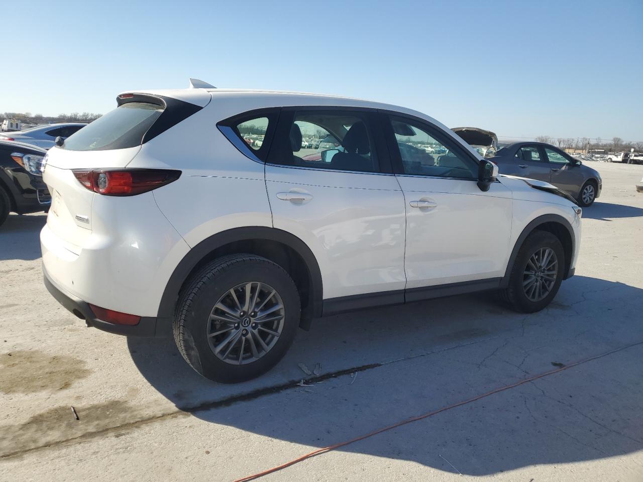 2017 Mazda CX-5 VIN JM3KFABL4H0135960 Copart auction photo, front end damage thumbnail 3