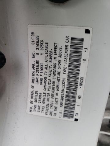 2009 Acura TL VIN 19UUA86529A023286 Copart auction photo, front end damage thumbnail 12