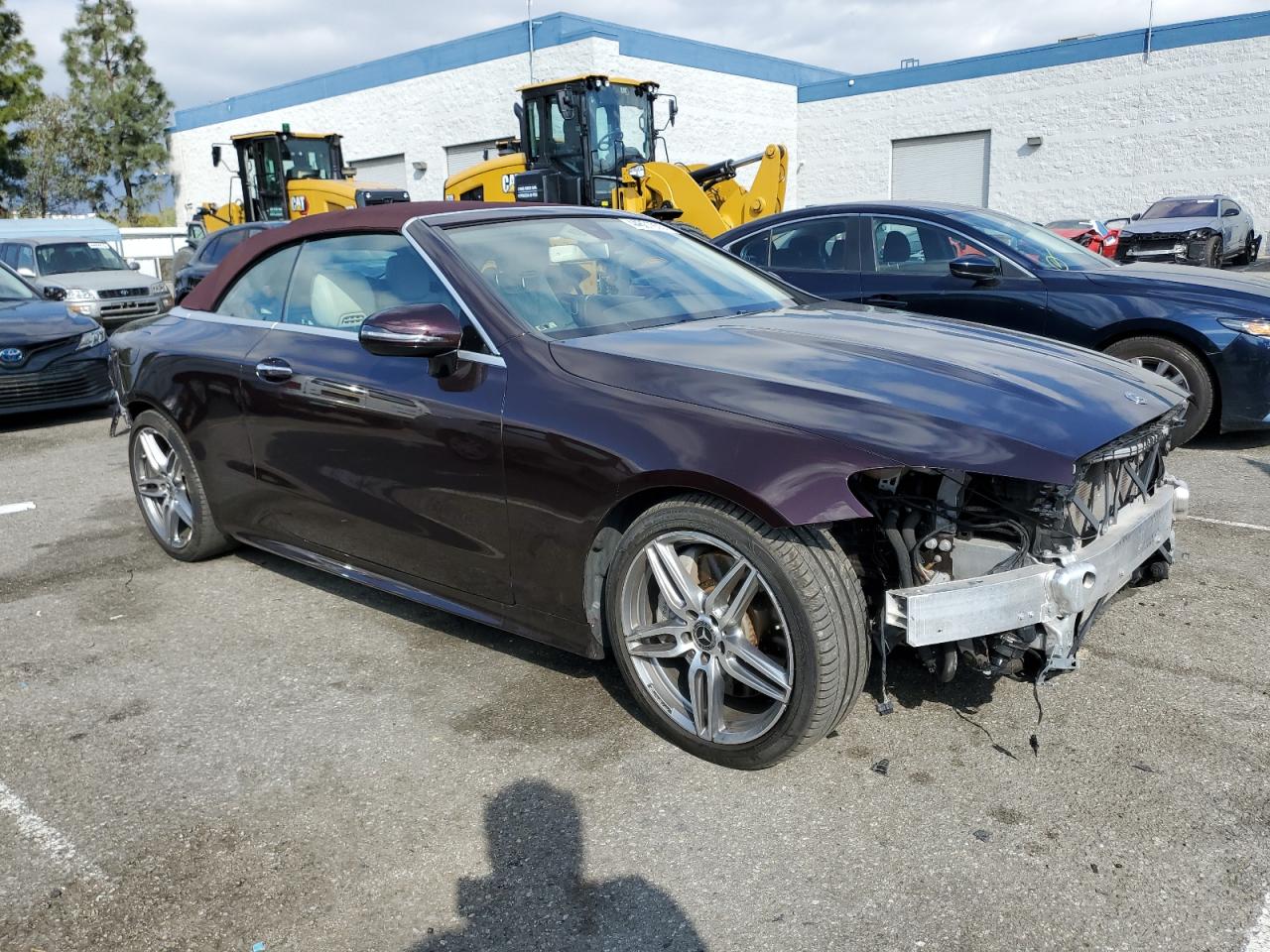 2019 Mercedes-Benz E-klasse VIN WDD1K6HB5KF078268 Copart auction photo, rear end / front end damage thumbnail 4