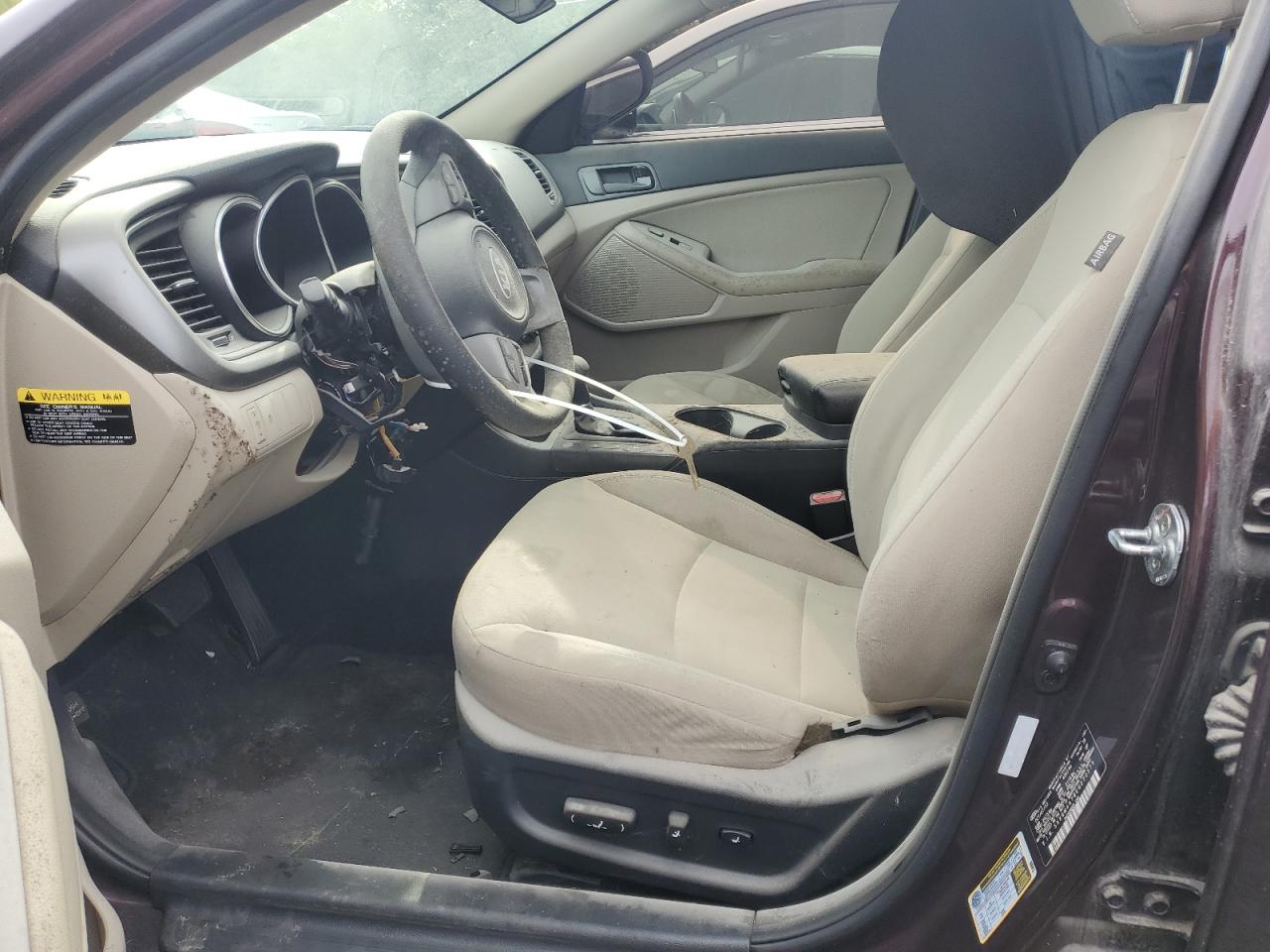 2014 KIA Optima VIN 5XXGM4A78EG270573 Copart auction photo, all over / mechanical damage thumbnail 7