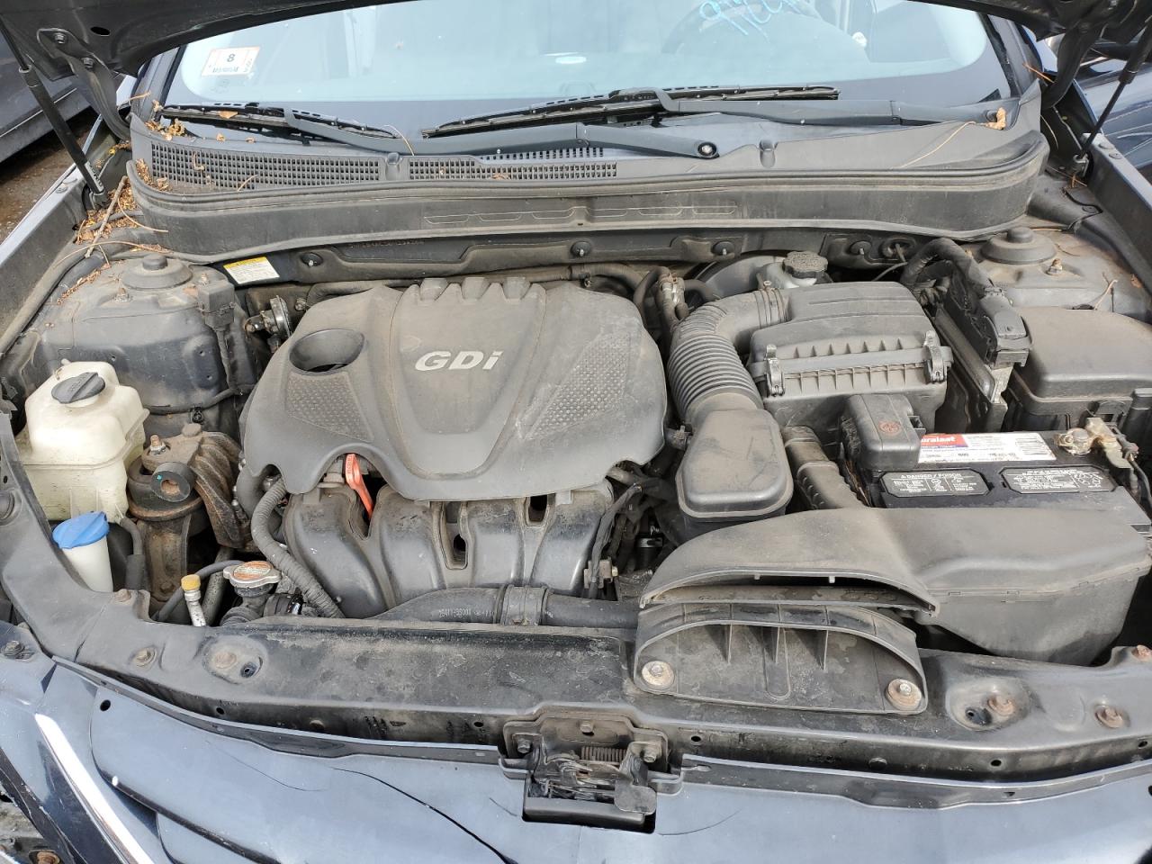 2011 Hyundai Sonata VIN 5NPEB4AC5BH294288 Copart auction photo, front end damage thumbnail 12