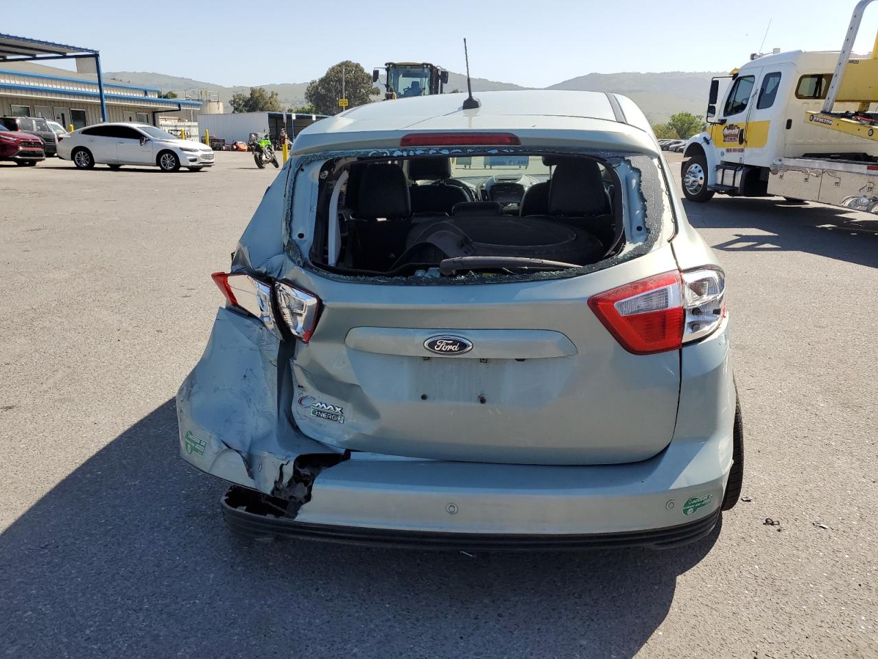 2013 Ford C-MAX VIN 1FADP5CU7DL542103 Copart auction photo, all over damage thumbnail 6