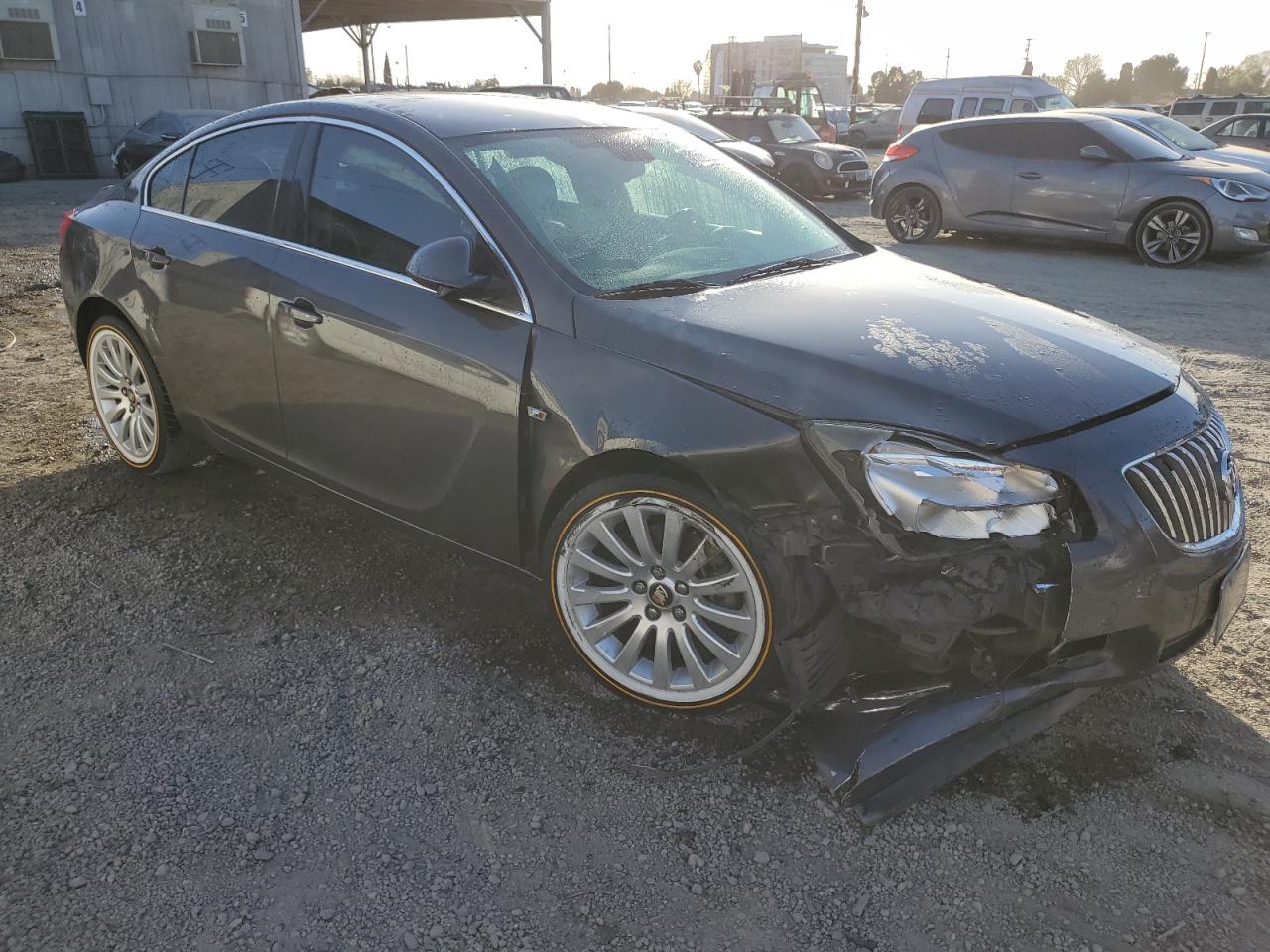2011 Buick Regal VIN W04GV5EV5B1140439 Copart auction photo, front end damage thumbnail 4