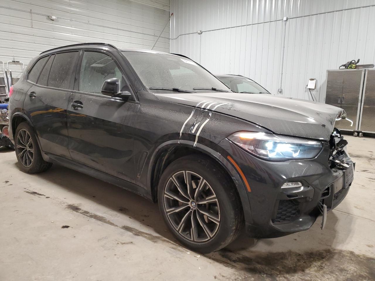 2021 BMW X5 VIN 5UXCR6C03M9F22027 Copart auction photo, front end damage thumbnail 4