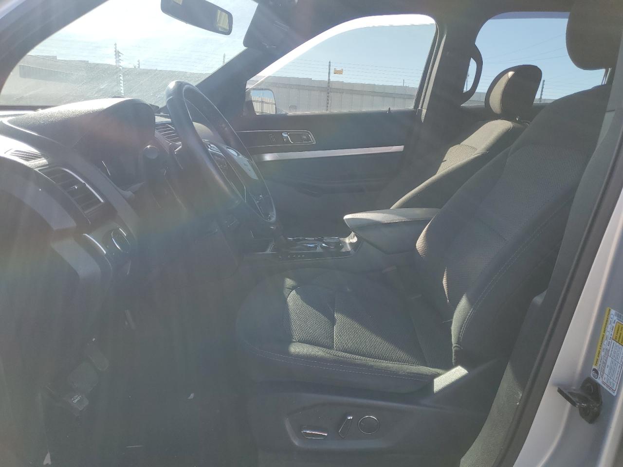 2017 Ford Explorer VIN 1FM5K8D81HGC44558 Copart auction photo, front end / side damage thumbnail 7