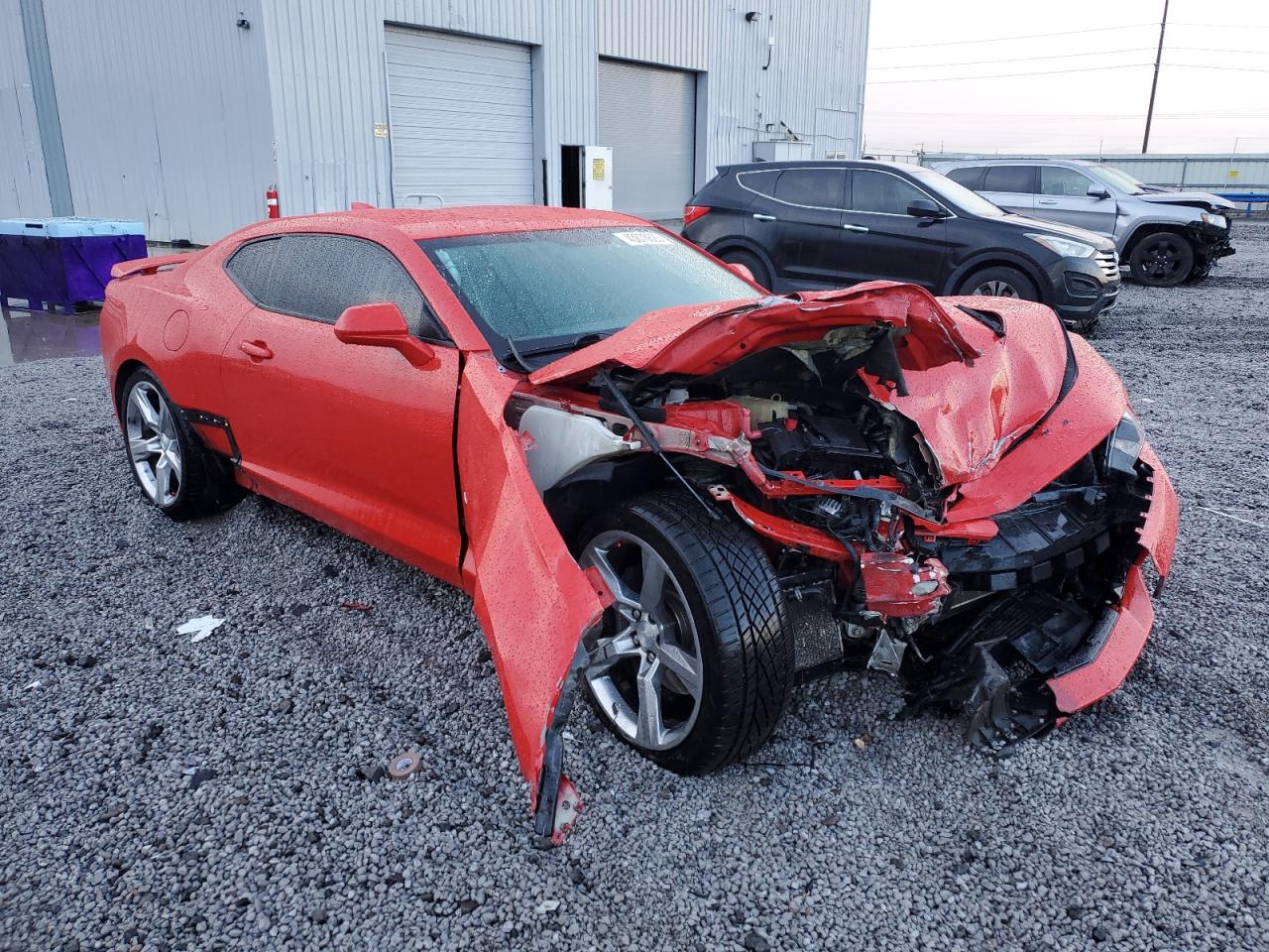 2017 Chevrolet Camaro VIN 1G1FF1R76H0142565 Copart auction photo, front end damage thumbnail 4
