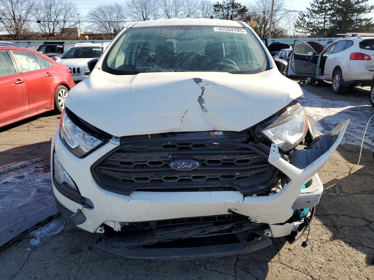 2021 Ford EcoSport VIN MAJ3S2FE5MC422748 Copart auction photo, front end damage thumbnail 5