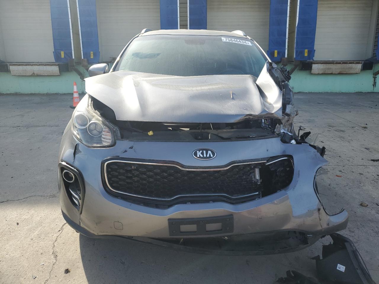 2017 KIA Sportage VIN KNDPNCAC1H7152740 Copart auction photo, front end damage thumbnail 5