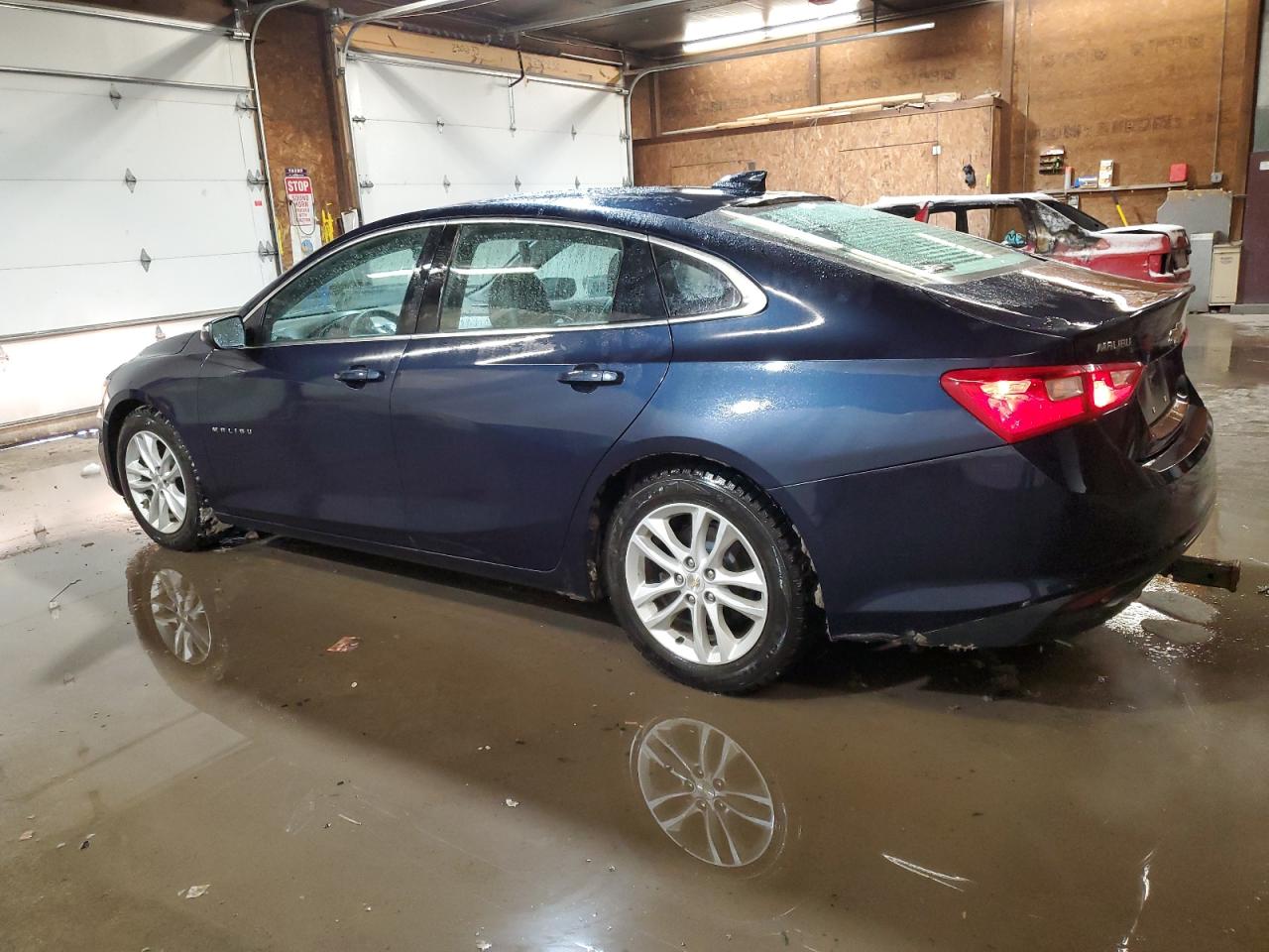 2017 Chevrolet Malibu VIN 1G1ZE5ST0HF131427 Copart auction photo, side / front end damage thumbnail 2