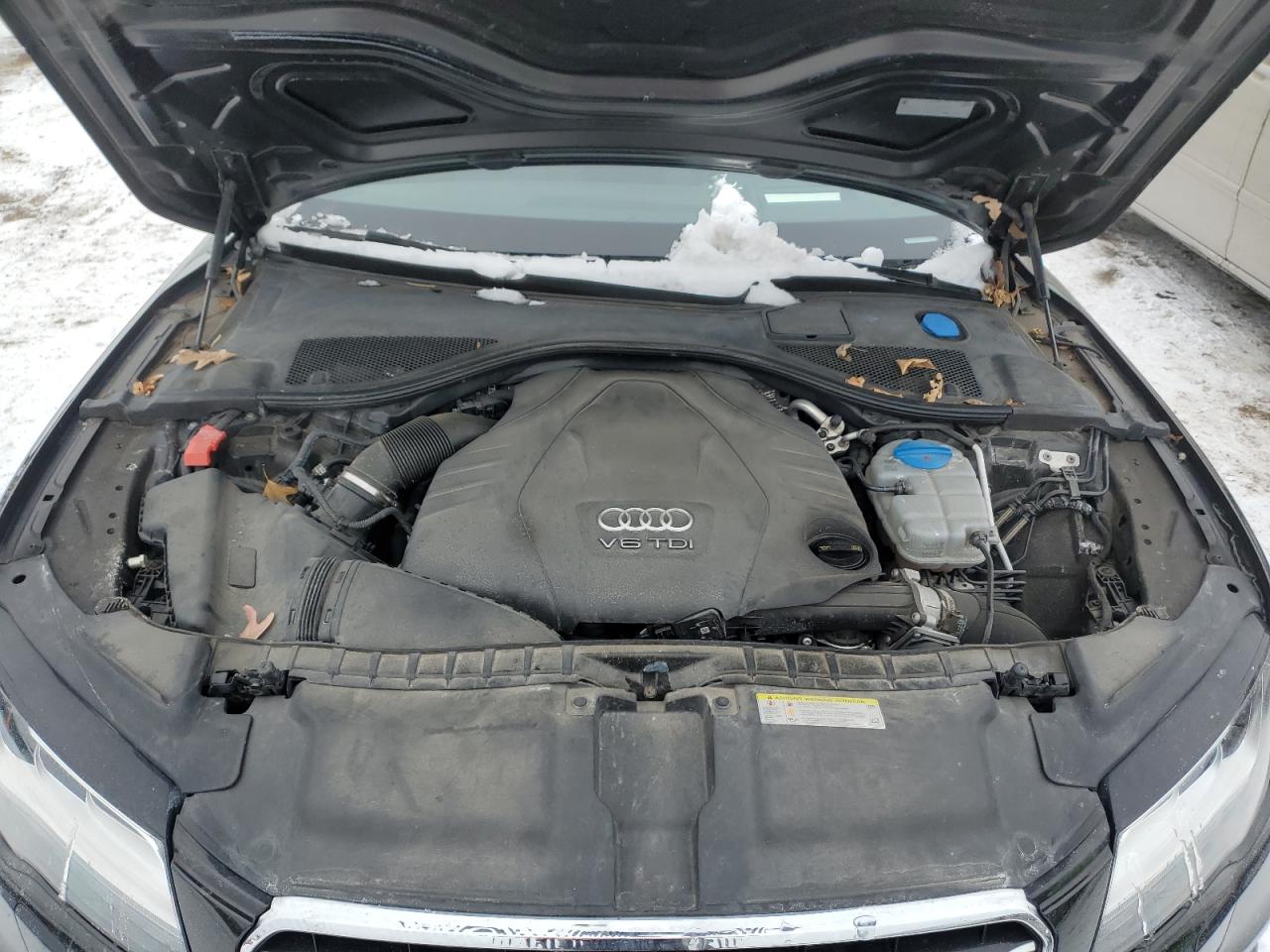 2015 Audi A7 VIN WAU2MAFC1FN056543 Copart auction photo, front end / mechanical damage thumbnail 11