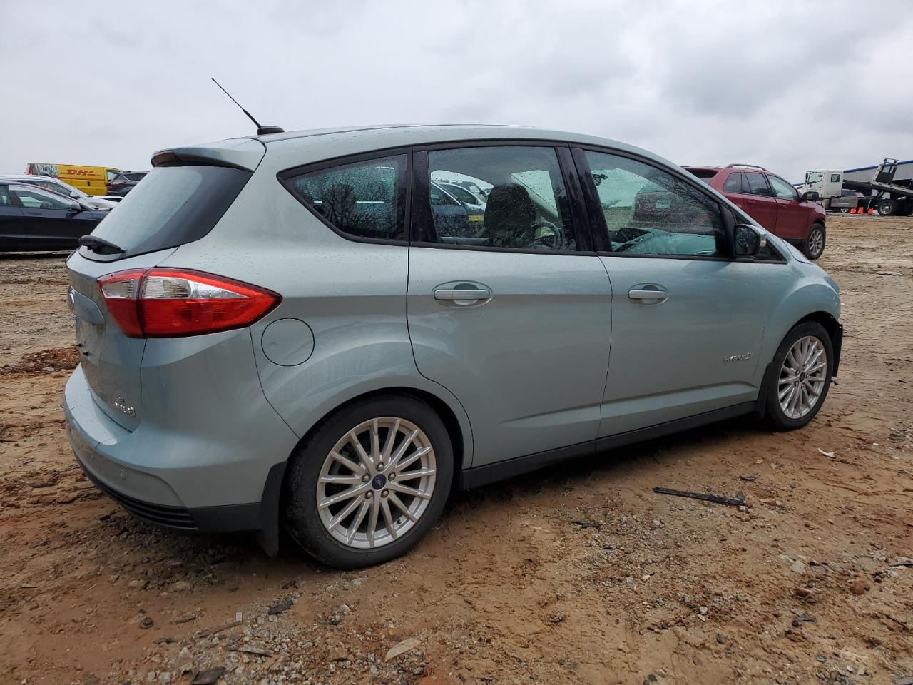 2013 Ford C-MAX VIN 1FADP5AU2DL516530 Copart auction photo, front end damage thumbnail 3