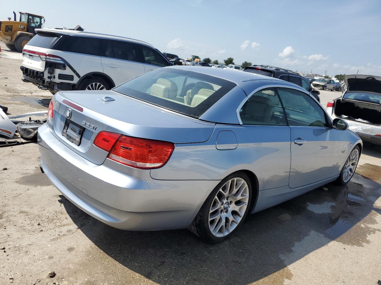 2009 BMW 3er VIN WBAWL13509PX26862 Copart auction photo, water/flood damage thumbnail 3