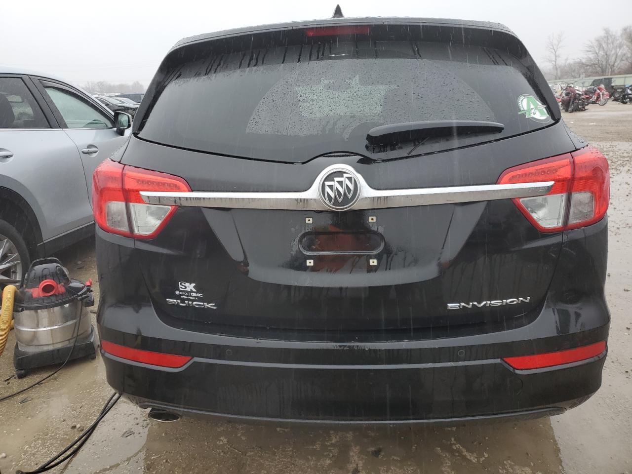 2017 Buick Envision VIN LRBFXASA2HD153922 Copart auction photo, side damage thumbnail 6