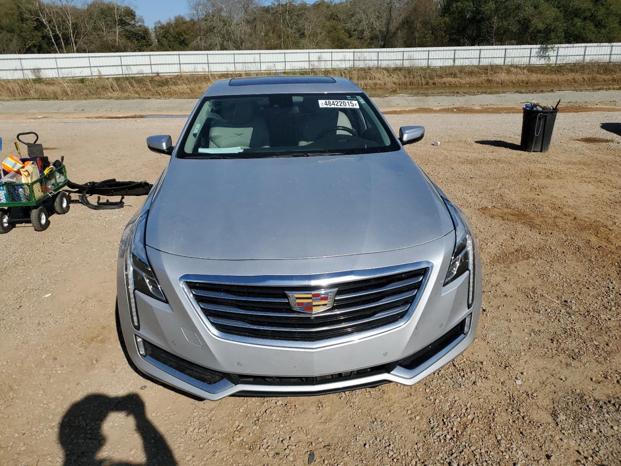 2017 Cadillac CT6 VIN 1G6KD5RS6HU139636 Copart auction photo, rear end / minor dent/scratches damage thumbnail 5