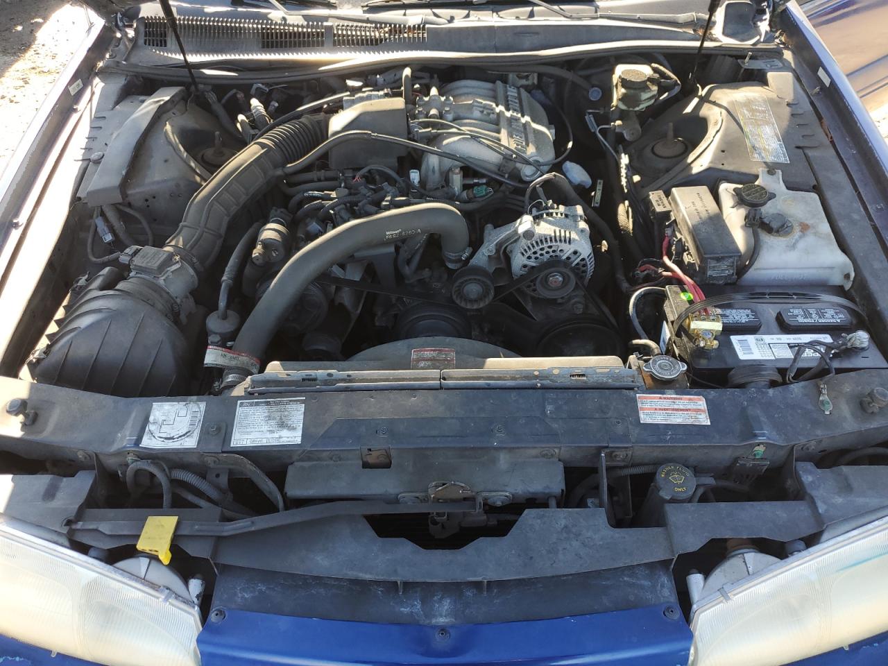 1997 Ford Thunderbird VIN 1FALP6247VH129234 Copart auction photo, minor dent/scratches damage thumbnail 11