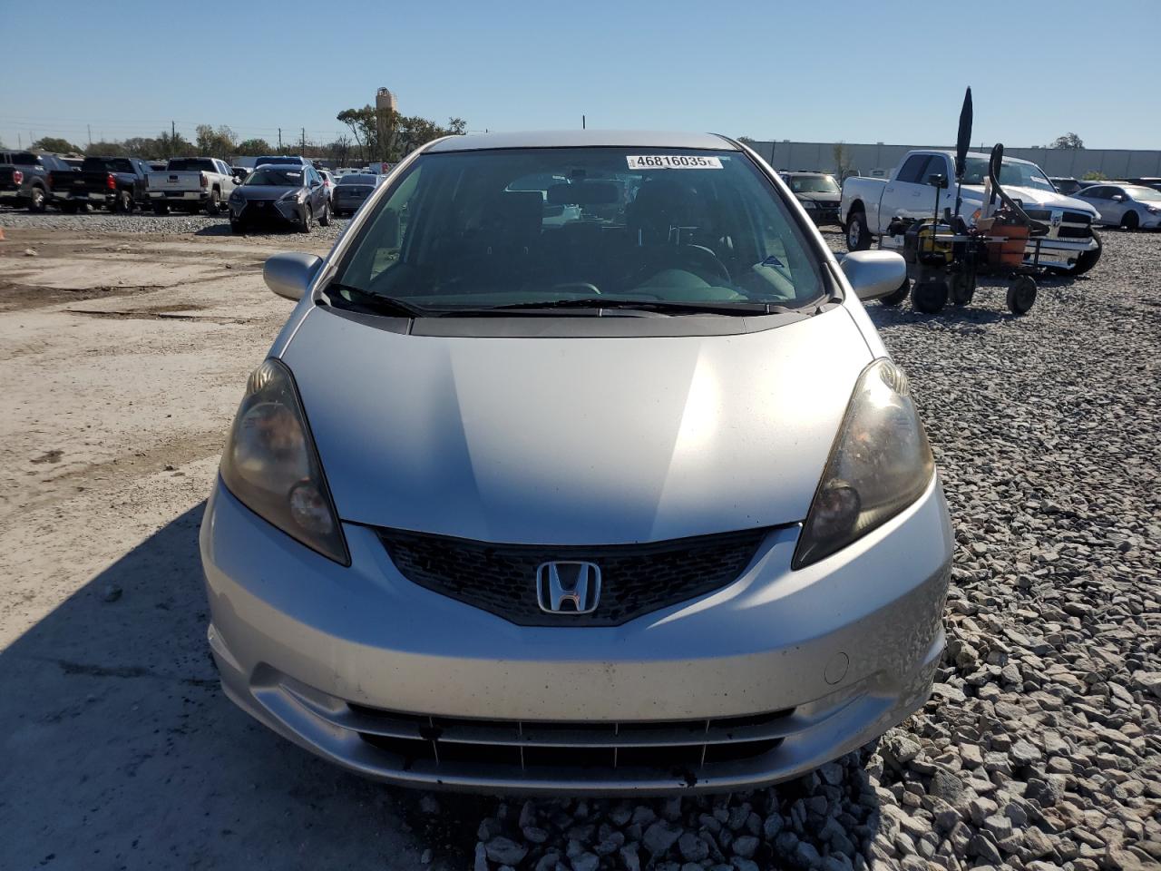 2012 Honda Fit VIN JHMGE8G36CC001881 Copart auction photo, side damage thumbnail 5