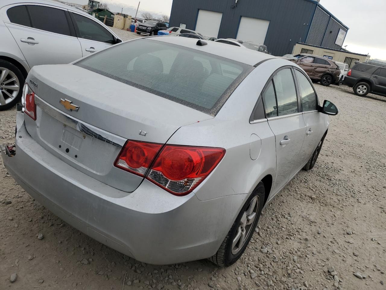 2012 Chevrolet Cruze VIN 1G1PF5SCXC7243594 Copart auction photo, rear end damage thumbnail 3