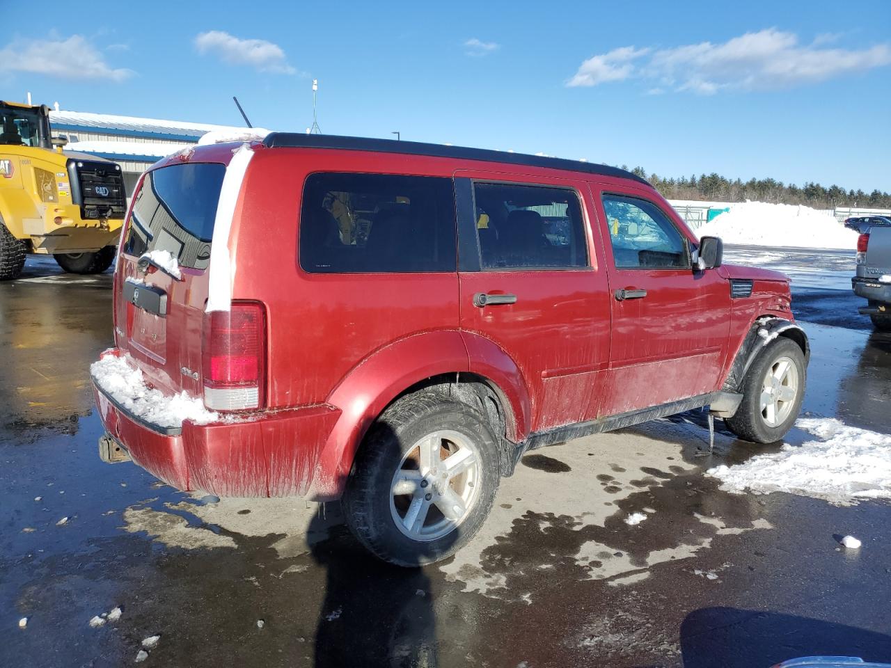 2008 Dodge Nitro VIN 1D8GU28KX8W237092 Copart auction photo, front end / rear end damage thumbnail 3