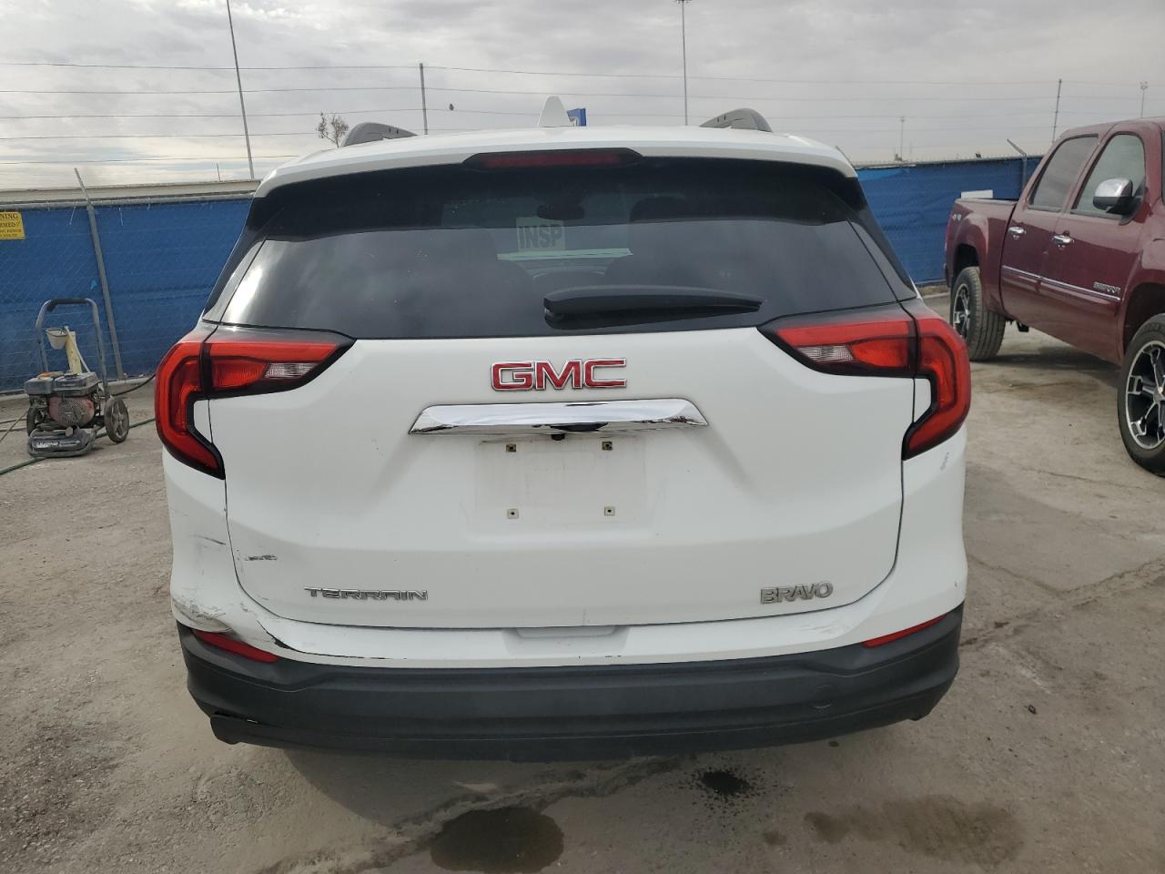 2018 GMC Terrain VIN 3GKALMEV7JL304149 Copart auction photo, front end / rear end damage thumbnail 6