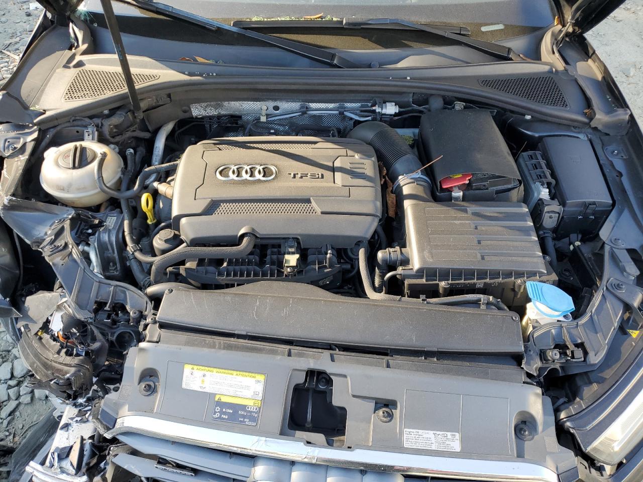 2015 Audi A3 VIN WAUEFGFF3F1006657 Copart auction photo, front end damage thumbnail 11