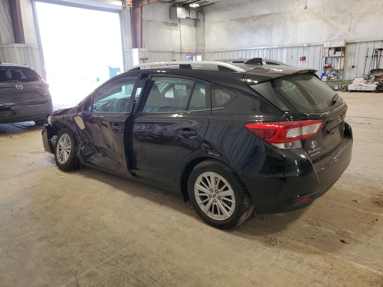 2018 Subaru Impreza VIN 4S3GTAD66J3704696 Copart auction photo, front end / side damage thumbnail 2