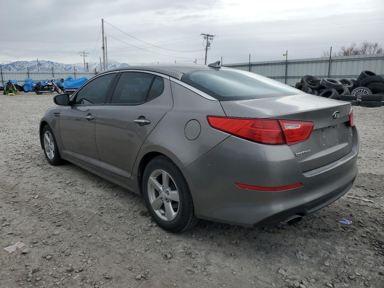 2015 KIA Optima VIN 5XXGM4A73FG474134 Copart auction photo, front end damage thumbnail 2
