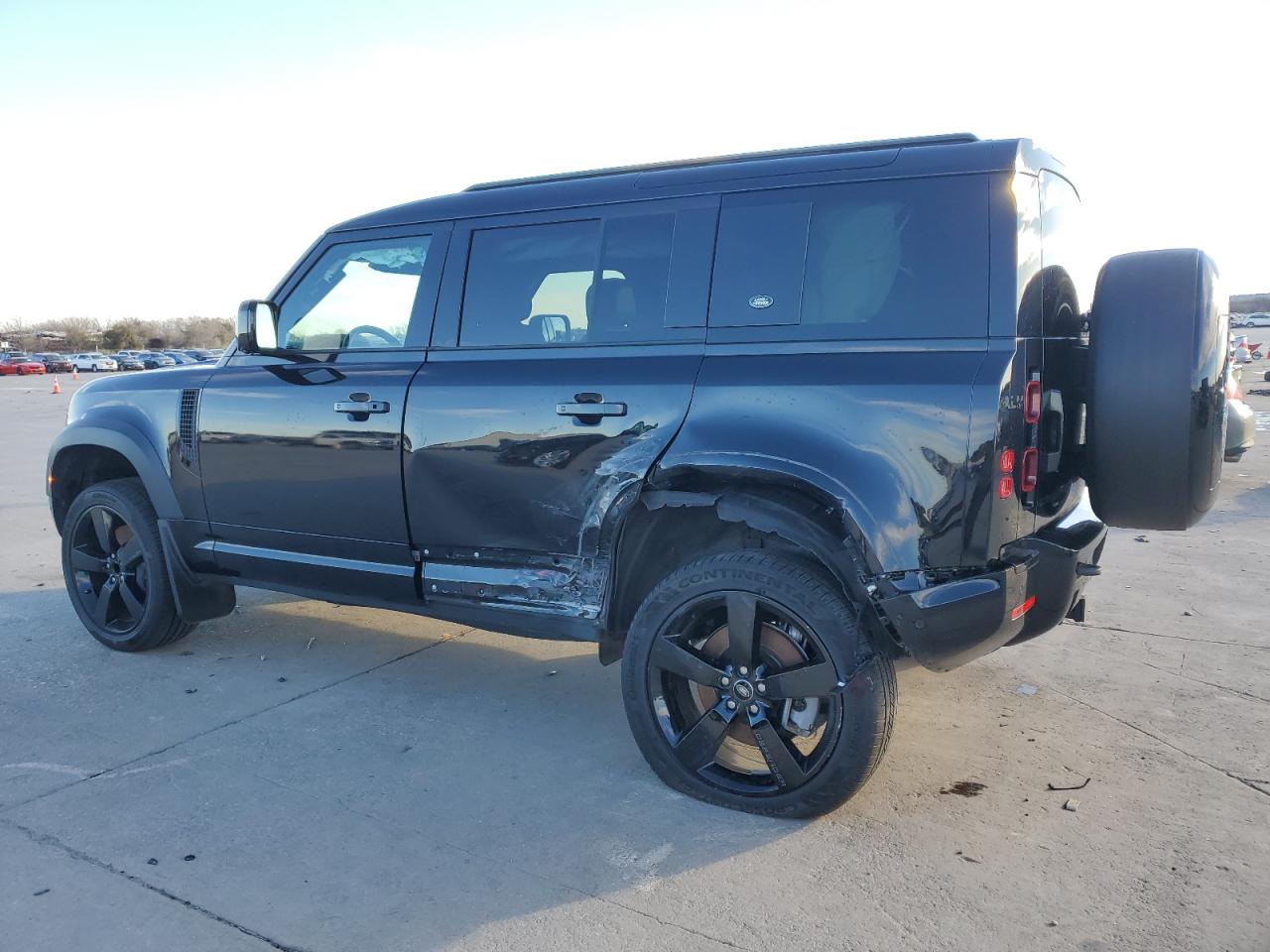 2023 Land Rover Defender VIN SALE27EU4P2221757 Copart auction photo, side damage thumbnail 2