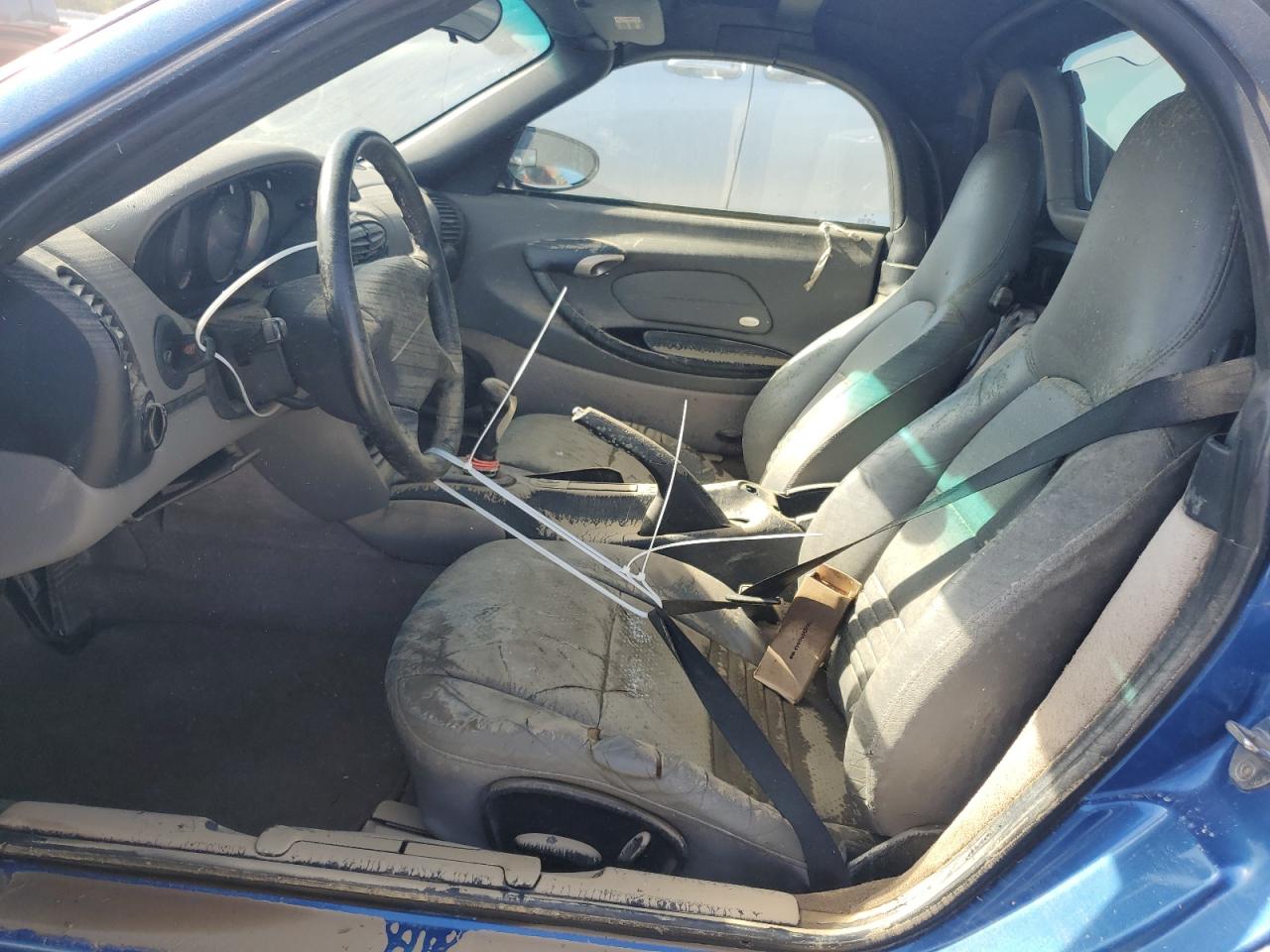 2000 Porsche Boxster VIN WP0CA2986YU627823 Copart auction photo, water/flood damage thumbnail 7
