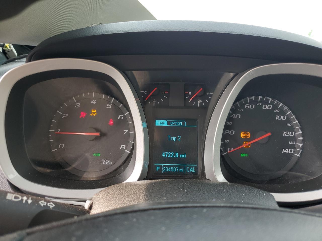 2014 Chevrolet Equinox VIN 2GNFLEEK6E6360341 Copart auction photo, rear end / side damage thumbnail 9