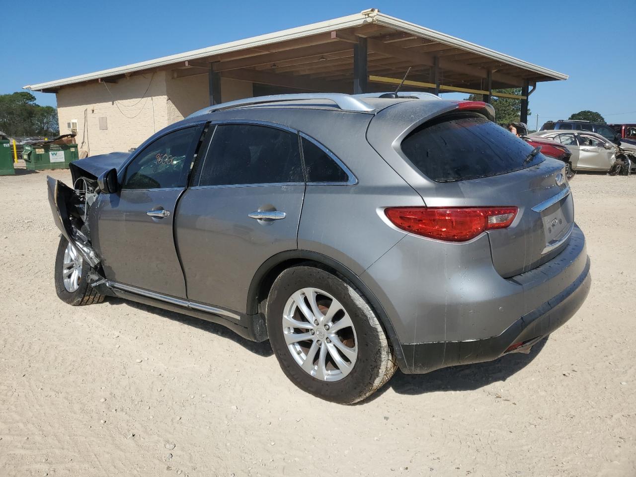 2011 Infiniti FX VIN JN8AS1MU4BM710195 Copart auction photo, front end damage thumbnail 2