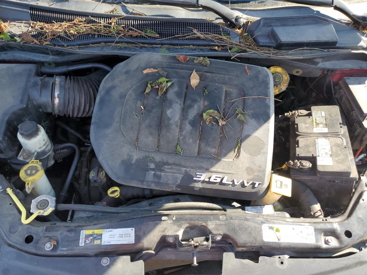 2014 Chrysler Town & Country VIN 2C4RC1BG1ER123804 Copart auction photo, front end damage thumbnail 12