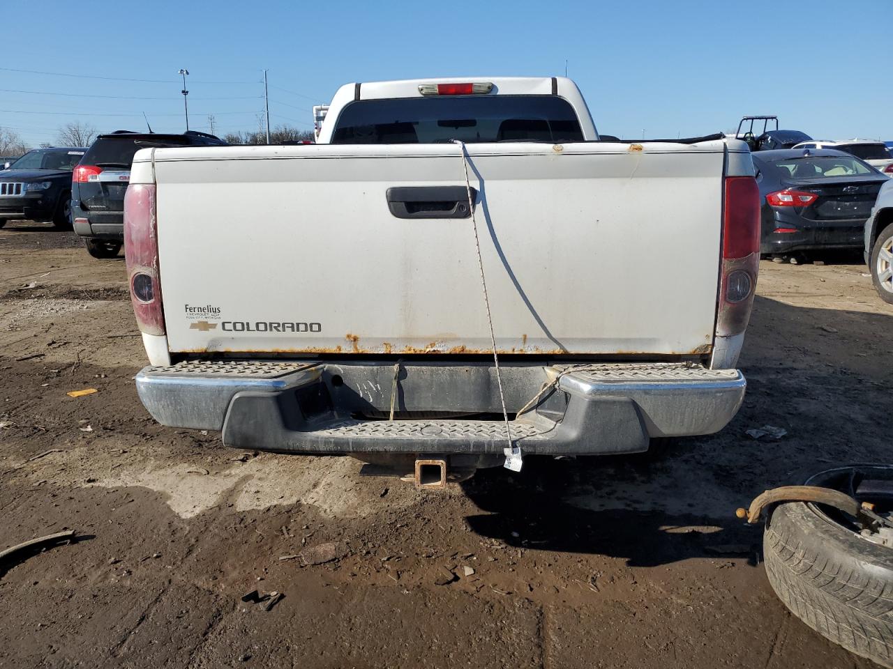 2006 Chevrolet Colorado VIN 1GCCS148668182908 Copart auction photo, front end / side damage thumbnail 6