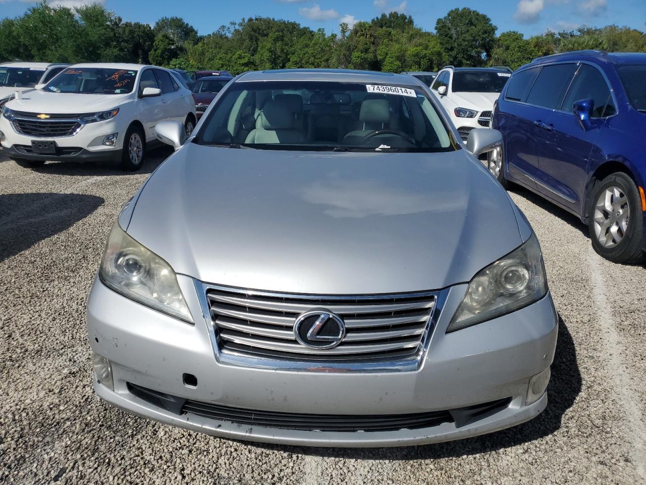 2011 Lexus ES VIN JTHBK1EG7B2453603 Copart auction photo, water/flood damage thumbnail 5