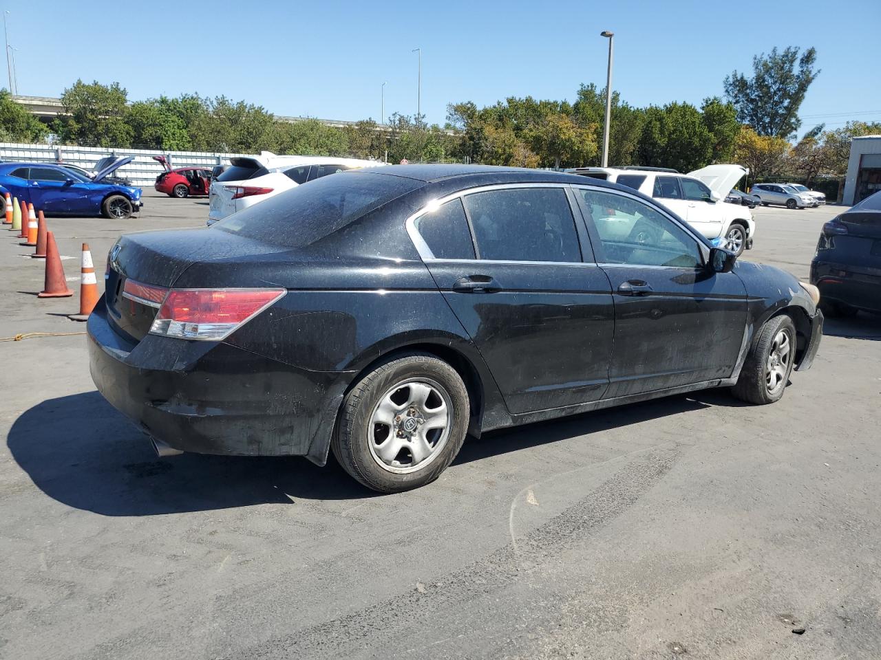 2012 Honda Accord VIN 1HGCP2F48CA212255 Copart auction photo, side damage thumbnail 3