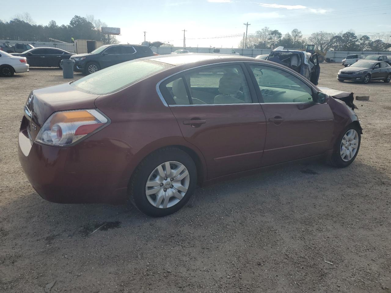 2010 Nissan Altima VIN 1N4AL2AP5AC195120 Copart auction photo, front end / side damage thumbnail 3