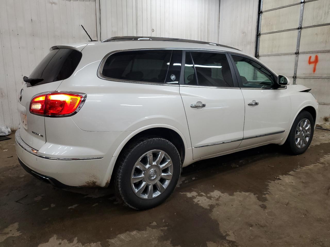 2014 Buick Enclave VIN 5GAKRBKD2EJ139995 Copart auction photo, front end damage thumbnail 3